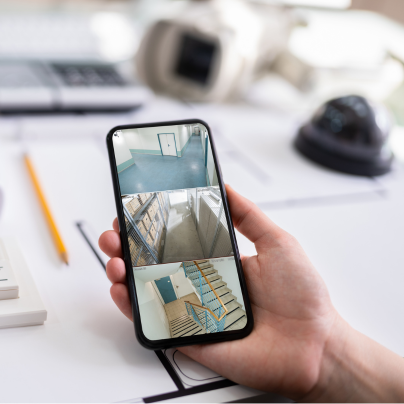 Denver security camera feed on cell phone